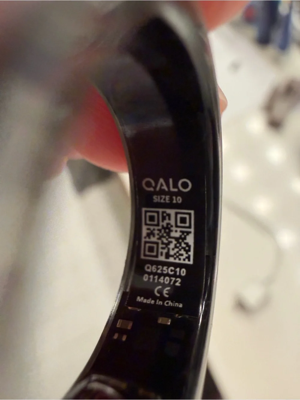 QALO QRNT Smart Ring - size 10